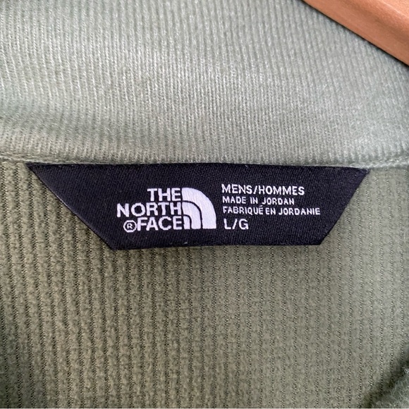 The North Face Men's Apex Canyonwall Full Zip Softshell Jacket Green - Picture 6 of 7